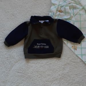 Small Steps Babies Vintage Train Sweatshirt 18 MO